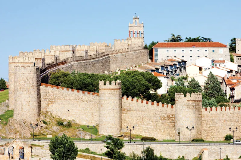 city-walls-Avila-Spain
